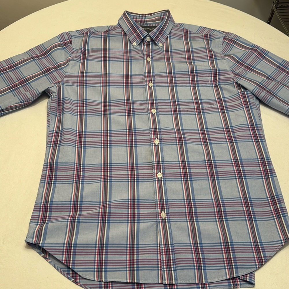 EUC Bonobos Men’s sz L Button Down Shirt 100% cotton